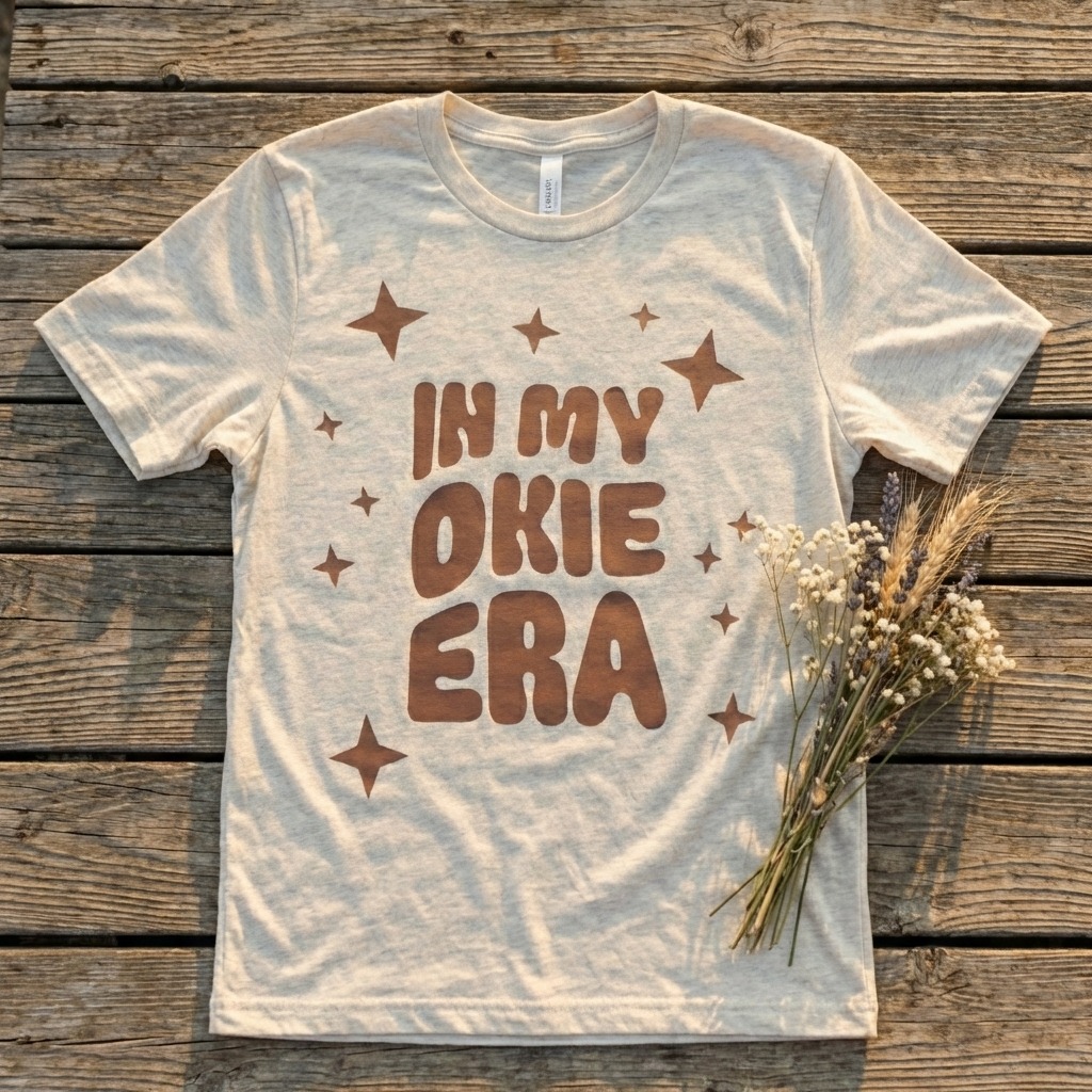 In My Okie Era Tee — A whole season of being from here.